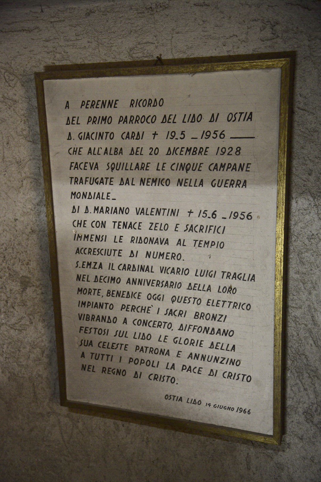 La storia di Regina Pacis e delle sue campane